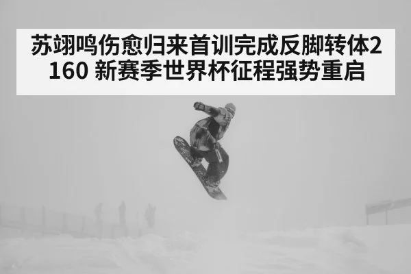 苏翊鸣伤愈归来首训完成反脚转体2160 新赛季世界杯征程强势重启